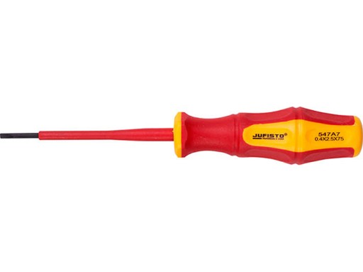 Elektrický skrutkovač s plochou hlavou: SL2,5 x 75 mm