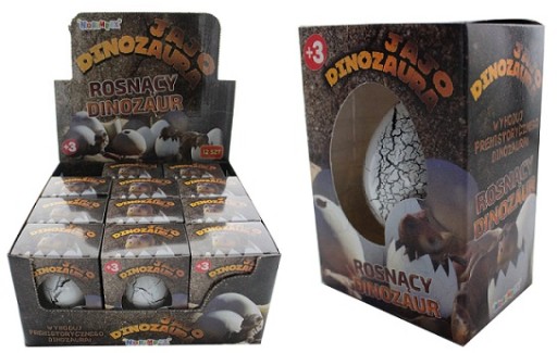 Egg Egg Rastúci dinosaurus, ktorý sa liahne z vajíčka