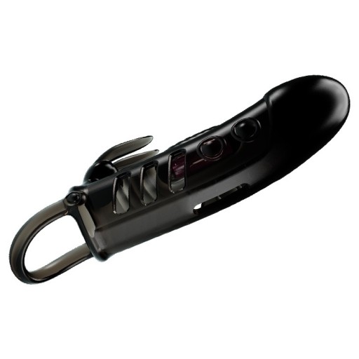 +2,5 cm návlek na penis s vibráciami Pretty Love
