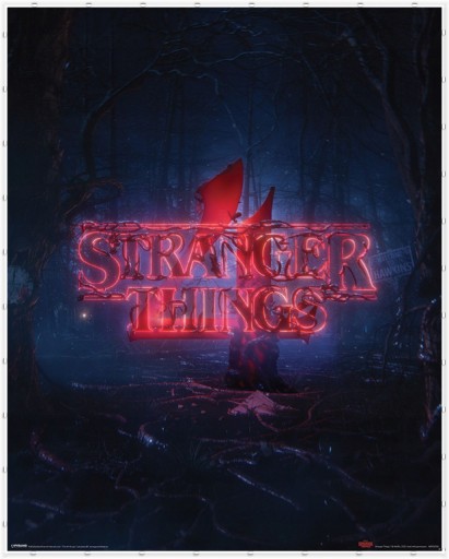 Nástenný plagát Stranger Things Season 40x50 cm