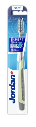 JORDAN EXPERT CLEAN zubná kefka pokročilého uhlia SOFT