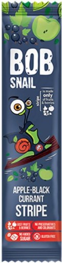 SNAIL Bob Slimáčia tyčinka STRIP jablkovo-ríbezľová 14 g | OVOCNÁ OBJEDNAČKA