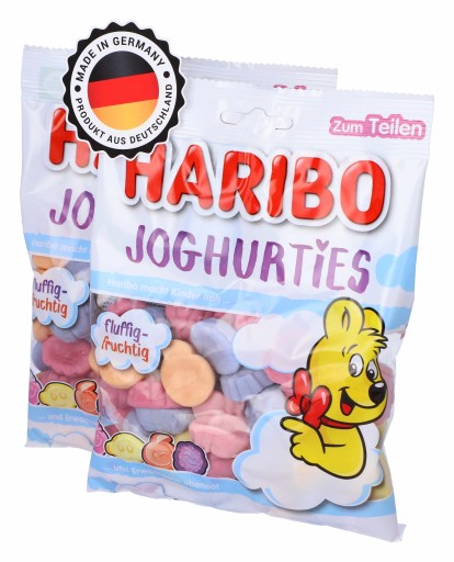 HARIBO Jogurt Ovocné marshmallows 160g DE