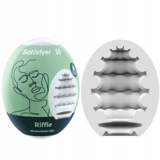 Riffle Love Egg For Men - Masturbator Egg