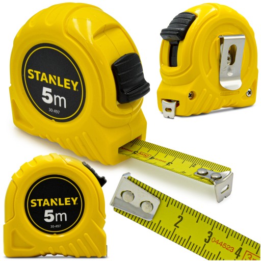 Oceľová páska STANLEY rozmer 5 m x 19 mm, plastové puzdro