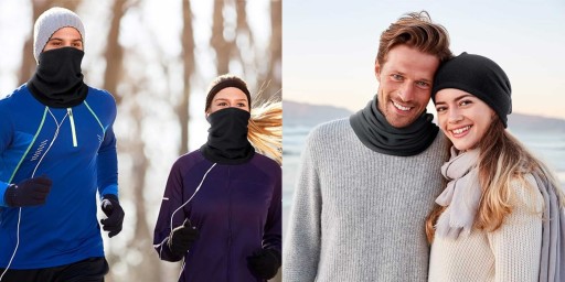 COLORS šatka s manžetou, POLAR RIB, dámska pánska detská šatka