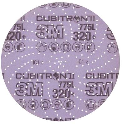 3M 775L Hookit brúsny kotúč CUBITRON II 150 P320