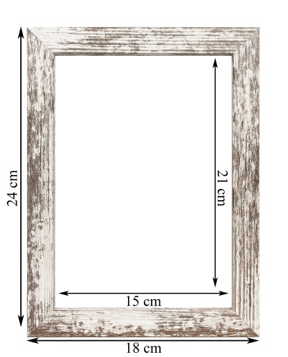 Diplomový fotorámik 15x21 Italia Pine Antique