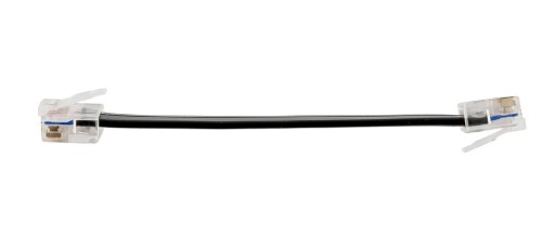Patchcord patch kábel RJ45/RJ45 10cm plochý, 5 ks