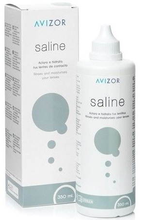 AVIZOR SALINE tekutina (fyziologický roztok) - 350 ml