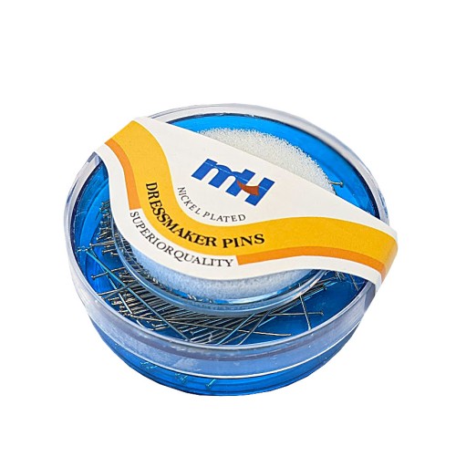 Krajčírske špendlíky, dlhé 33 mm, so špongiou