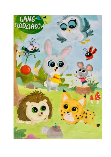 GANG OF CUTIES NÁlepky na stenu Líška Lucka