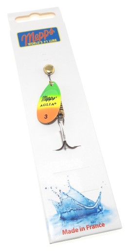 Mepps Aglia Fluo Tiger Spinner Spinner #3 / 6,5 g