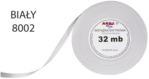SATÉNOVÁ STUHA 6MM 32MB FARBY