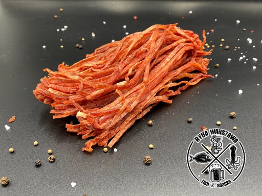 SUŠENÁ SQUID RED SPIDER WEB 100g pivný snack
