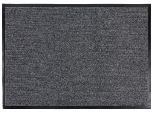 ABSORPČNÁ ROHOŽKA NA DVERE, ŠEDÁ, 40X60 cm