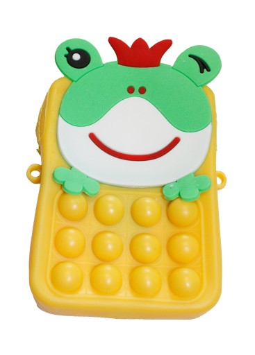 POPPIT FROG BAG FIDGET TAŠKA NA TELEFÓN 13cm E1356 EMAJ