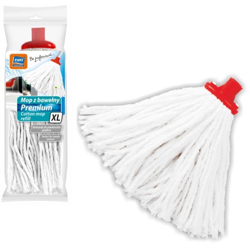 PREMIUM BAVLNENÝ MOP KONCOVKA, VEĽ. XL