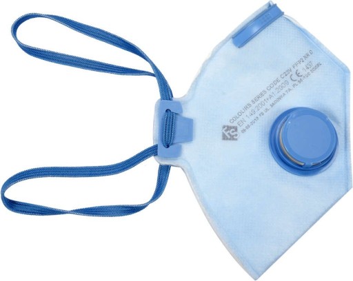ANTISMOGOVÁ POLMASKOVÁ MASKA S VENTILOM PM10 PM 2,5