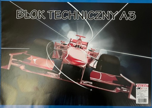 SDM Technický blok biely A3