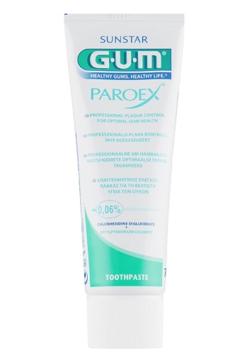 Sunstar GUM PAROEX 0,06% zubná pasta 75 ml