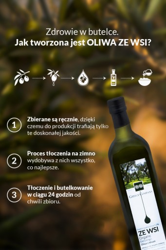 Olivový olej od ZE WSI, nefiltrovaný, jemný, 0,3%, 50 ml