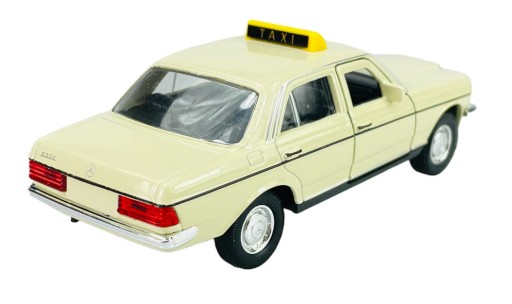 WELLY MERCEDES-BENZ E CLASS W123 TAXI 1:34 NOVINKA