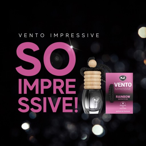 K2 VENTO Solo Impressive RAINBOW 8ml Osviežovač vône do auta BLISTER