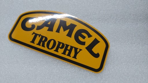 NÁLEPKA S LOGOM CAMEL TROPHY DAKAR RALLYE 12,6 x 6,1 cm