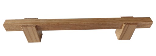 Drevená nábytková úchytka Zábradlie, dĺžka 166mm, šírka 96mm
