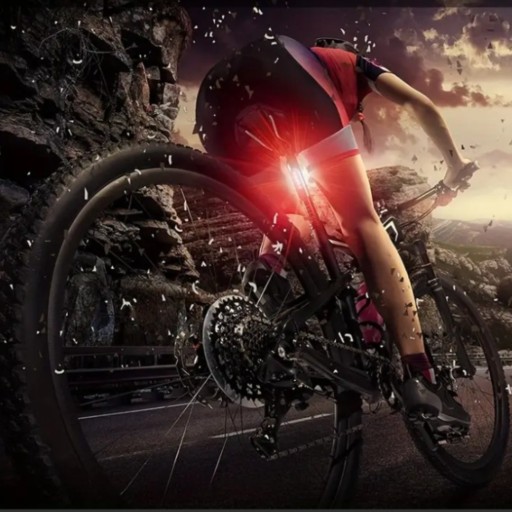 Výkonná BIKE lampa LED svetlo predné zadné BIKE baterka USB riadidlá