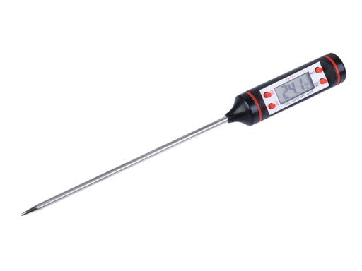 Špendlíkový teplomer s LCD, ihla 145 mm