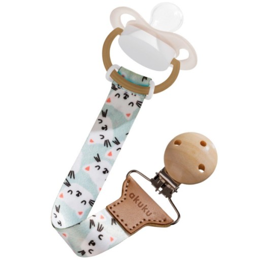 Prívesok na cumlík RIBBON pre mačacie dievčatko