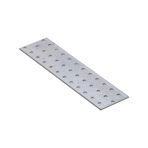 Dierovaný plech oceľ 6 cm x 240 cm dĺžka 24 cm hrúbka 2 mm DOMAX