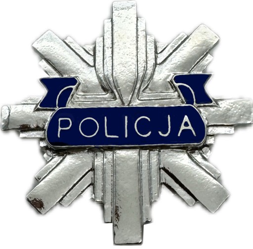 POLICAJNÝ ODZNAK, POLICAJTSKÝ OBLEČENIE, KOV, 5x5cm