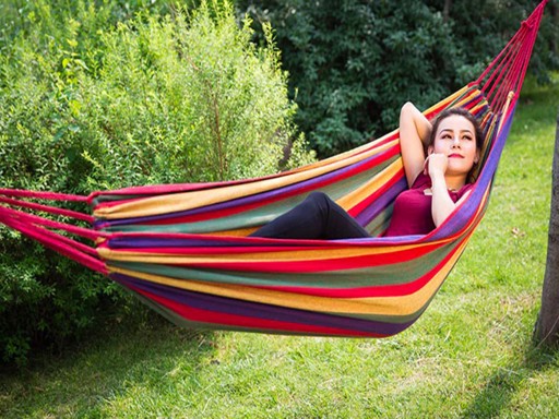 JEDNODUCHÁ TURISTICKÁ ZÁHRADNÁ HÚDAČKA, 1 OSOBA, SILNÁ HEJDAVAČKA 250X90 CM