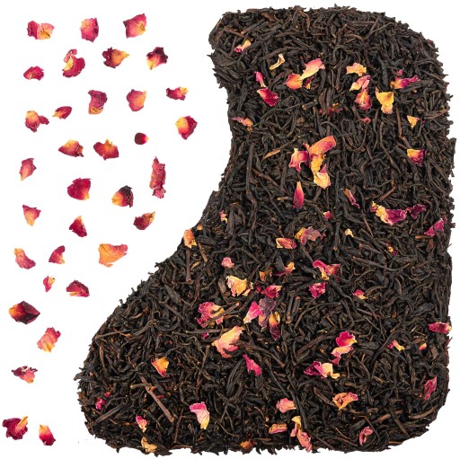 EARL GREY ROSE Cejlónsky čierny čaj s lupienkami ruží a bergamotovou arómou 50g