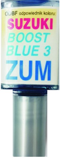 SUZUKI ZUM BOOST BLUE 3 OPRAVA LAKU NA ŠKRABANINY ARA