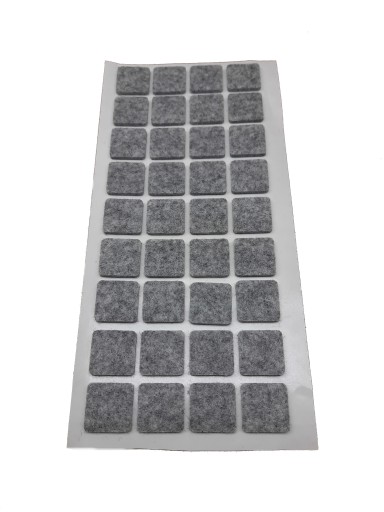 TVRDÉ PLSTENÉ PODLOŽKY PRE SIVÝ NÁBYTOK 20X20 POWER