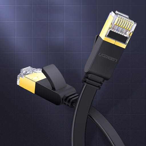 Ugreen NW106 Ethernet RJ45 LAN kábel 0,5 m Cat 7 U/FTP pre internet