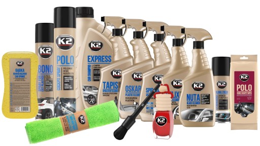 K2 EXPRESS PLUS ŠAMPÓN S KARNAUBOVÝM VOSKOM 1000 ml