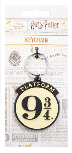 Prívesok na kľúče Harry Potter Platform 9 3/4 Gumový prívesok na kľúče