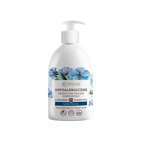 Barwa Hypoalergénne mydlo s ľanovým extraktom 500 ml
