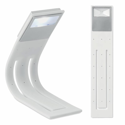LED LAMPA NA ČÍTANIE 2v1 záložka FlexiLight, biela