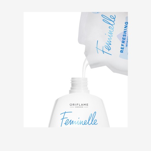 Oriflame tekutina na intímnu hygienu - náplň