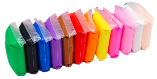 PLASTICINE SENSO FOAM POLYMER CLAY 12 ks