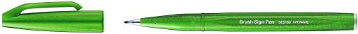 Znak štetca - Pentel - oliva