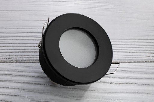 Hermetické svietidlo AQUS GU10 Black HALOGEN