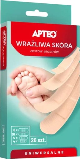 SADA NÁplastí na citlivú pokožku X 26 KS