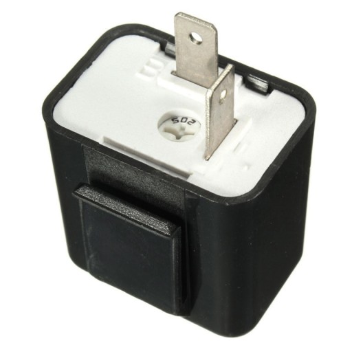 Nastaviteľný LED prerušovač smerových svetiel 2pin
